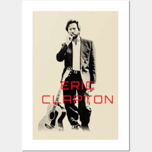 eric clapton visual art Posters and Art